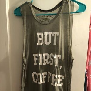 But First, Coffee tank